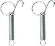 🔒 zrm&e 2pcs multifunctional metal finger spring latch hook set for fixing pet cage door - 70/115mm door spring hooks logo