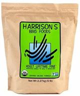 🐦 продукты для птиц premium harrison's: adult lifetime fine 5 фунтов - оптимальное питание для вашего пернатого компаньона. логотип