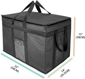 img 2 attached to Insulated Collapsible Cold，Ideal Instacart Restaurant