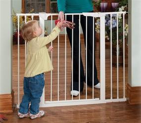 img 3 attached to 🚧 Kidco G1200 47.5 Inch Extra Tall and Wide Auto Close Child and Pet Pressure Mount Gate