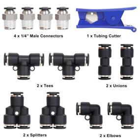 img 3 attached to 🔌 Hromee Polyurethane Compressed Fitting Accessories