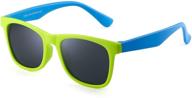 🕶️ jm polarized kids sunglasses | rubber flexible glasses for boys and girls | ages 3-6 logo