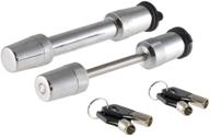 🔒 curt 23555 hitch and coupler lock set: secure trailer hitch and coupler with ease logo