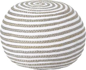 img 4 attached to Resources POUFS99704GYW2014 Corcovado Metallic Braided