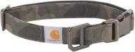 🐶 medium carhartt duck camo tarmac nylon dog collar logo