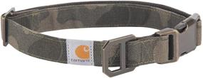 img 1 attached to 🐶 Medium Carhartt Duck Camo Tarmac Nylon Dog Collar