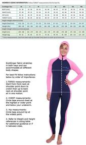 img 1 attached to Women Protection Swimsuit Stinger Hooded Sports & Fitness