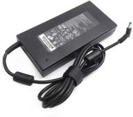 🔌 150w ac adapter charger 917677-003 - compatible with hp zbook 15 g3, g4, hp zbook 15u g4, hp zbook 17 g3, omen by hp laptop 15, omen by hp laptop 17, omen x by hp laptop - 19.5v 7.7a power supply (4.5mm x connector) logo