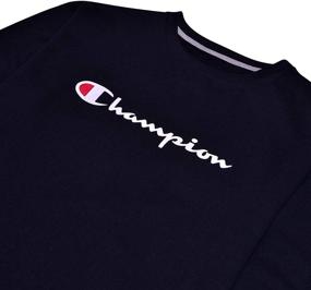 img 3 attached to Champion Crewneck Pullover French Sweatshirt Men's Clothing in Active