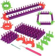 🧶 coopay flexible loom kits: versatile adjustables for diy crafts - square & round knitting looms, tools & more! logo