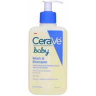 cerave baby wash shampoo pack logo