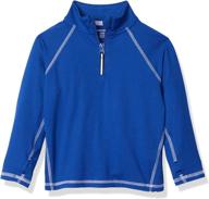 upgrade your boy's style with amazon essentials half zip active jacket in jackets & coats logo