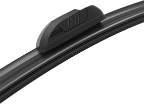 img 1 attached to 🌧️ 26''+16'' AVA Silicone Windshield Wipers: All-Weather, Water-Repellent, Quiet and Long-Lasting (Pack of 2)