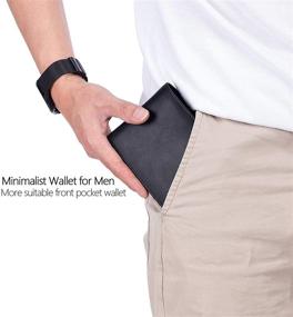 img 2 attached to OFAMOUS Men's Leather Wallet with RFID Blocking - Accessories and Wallets, Card Cases & Money Organizers