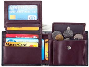 img 3 attached to OFAMOUS Men's Leather Wallet with RFID Blocking - Accessories and Wallets, Card Cases & Money Organizers