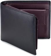 ofamous men's leather wallet with rfid blocking - accessories and wallets, card cases & money organizers logo