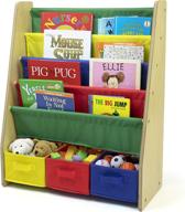 📚 humble crew kids bookshelf, primary: organize your child's books in style! logo