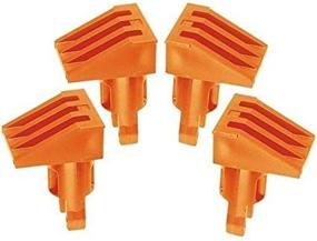 img 4 attached to 🔧 4-Pack Workmate Swivel Grip Peg Replacements for Black & Decker - Model 79-010-4