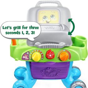 img 2 attached to Enhance Your Child's Playtime with the LeapFrog Smart Sizzlin BBQ Grill