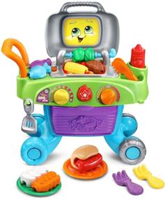 img 4 attached to Enhance Your Child's Playtime with the LeapFrog Smart Sizzlin BBQ Grill