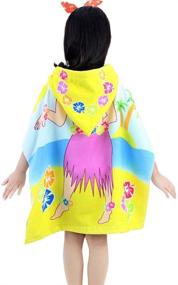 img 2 attached to Kids Hooded Beach Towel Years