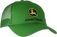 john deere ncaa men's logo mesh back core baseball cap – premium quality hat for sports enthusiasts! logo