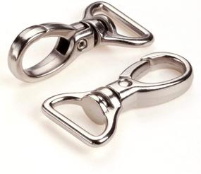 img 3 attached to 🔗 Set of 20 Cotowin Silver 3/4-inch 360 Degree Curved Lobster Clasps with Swivel Trigger Clips - Ideal Snap for Shoulder Bag, Backpack, and Luggage Replacement