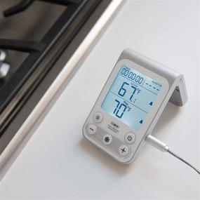 img 1 attached to 🌡️ Lavatools OVT02 Element: Dual-Sensor Digital Oven Thermometer - Perfect for Oven, Grill, and Smoker + Stainless Temperature Probe