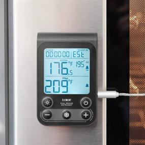 img 2 attached to 🌡️ Lavatools OVT02 Element: Dual-Sensor Digital Oven Thermometer - Perfect for Oven, Grill, and Smoker + Stainless Temperature Probe