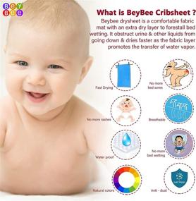 img 1 attached to 👶 BeyBee Resistant Protector: Premium Waterproof Incontinence Solution for Kids' Home Store