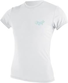 img 4 attached to 👚 O'Neill Women's Premium Skins UPF 50+ Short Sleeve Sun Shirt: Ultimate Protection and Style for Women