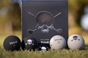 img 1 attached to Stand Out on the Green: Introducing Volvik Vivid Skull Golf Ball Pack