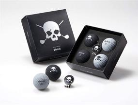 img 3 attached to Stand Out on the Green: Introducing Volvik Vivid Skull Golf Ball Pack