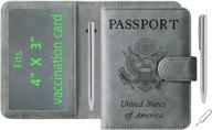 🔒 ultimate security: passport wallet blocking travel accessories - your essential travel companion логотип