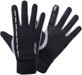 img 4 attached to Outdoor Touchscreen Multi Purpose Reflective Conditions Men's Accessories and Gloves & Mittens