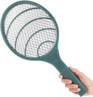 🪰 green electronic fly swatter - 3000v mosquito killer, bee & bug zapper racket for indoor & outdoor insect control and fly eradication logo