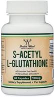 s acetyl l glutathione capsules glutathione supplements logo