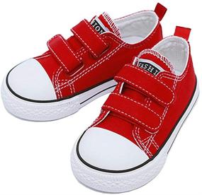 img 1 attached to Ubrand Toddler Sneakers: Adjustable & Lightweight Boys' Shoes for Sneakers - Designed for Comfort and Style!