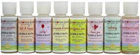 img 3 attached to California Baby Bubble Bath Tote Sampler Pack: 8 Pc Set with Pure Essential Oils & Aromatherapy for Kids - Eucalyptus, Calming, Super Sensitive, Chamomile & More!