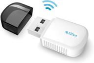 🔌 ezcast usb wifi adapter for pc/desktop/laptop, ac600 high speed, dual band wifi (2.4ghz/5ghz), bluetooth, mu-mimo, windows xp/7/8/8.1/10 and macos 10.6-10.15, excludes macos 11 big sur logo