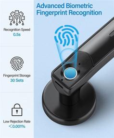 img 3 attached to Fingerprint BIWIBON Biometric Left Right Adjustable