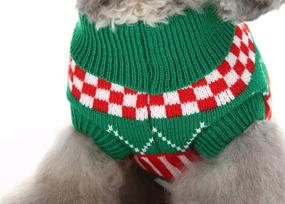 img 2 attached to 🐶 MaruPet Puppy Dog Ribbed Knit Sweater: Stylish Turtleneck Hoodie for Small Dogs