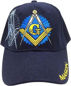 img 2 attached to Freemason Symbol Adjustable Embroidery Baseball Sports & Fitness