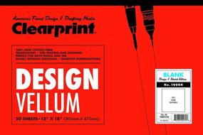 img 1 attached to Clearprint Design Vellum Translucent 10001418