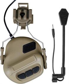 img 1 attached to ATAIRSOFT Tactical Headset War Unlimited Power Intercom: Waterproof Headphones with Microphone & Noise-Free Communication