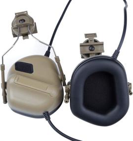 img 2 attached to ATAIRSOFT Tactical Headset War Unlimited Power Intercom: Waterproof Headphones with Microphone & Noise-Free Communication