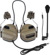 atairsoft tactical headset war unlimited power intercom: waterproof headphones with microphone & noise-free communication logo