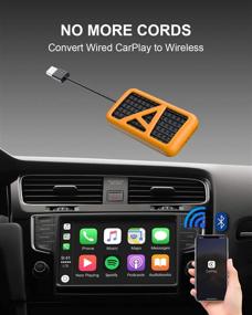 img 3 attached to APPS2Car 3.0 Wireless CarPlay Adapter for iPhone, USB Dongle for Factory CarPlay, Compatible with Apple Carplay/iPhone Wireless USB Dongle, Ideal for Factory Wired Apple Carplay Vehicles