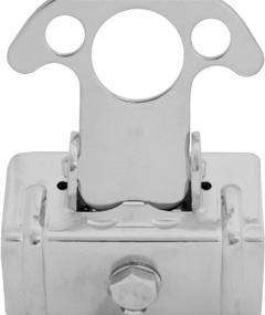 img 3 attached to Bully WTD-823 Truck Bed Accessories: Stainless Steel Cargo Tie-down Clamps (Pair) with Adjustable Rubber Mounts, Designed to Fit a Variety of Bed Rails - Compatible with Chevy, Dodge RAM, Ford, GMC, Toyota Trucks, and More