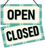 putuo decor open closed sign logo